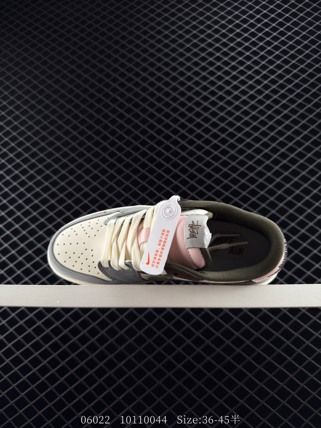 fragment design x Travis Scott x Nike Air Jordan 1 Low OG SP”Black/Green Toe“